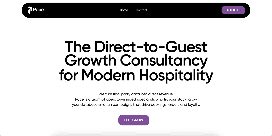 Pace Hospitality - Growth Platform