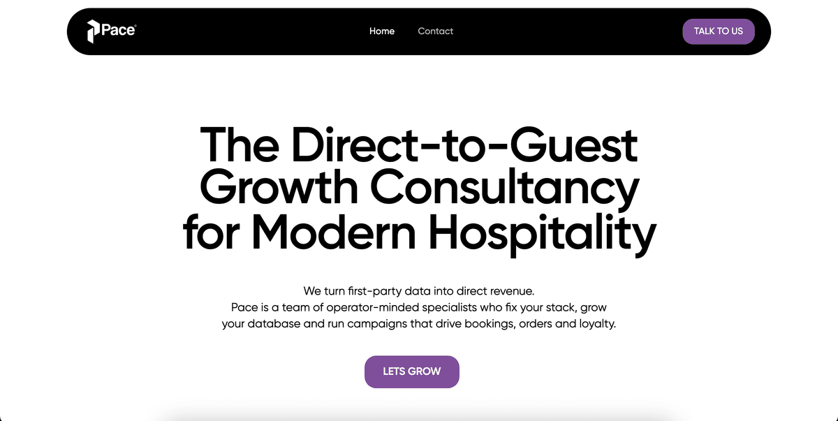 Pace Hospitality - Growth Platform